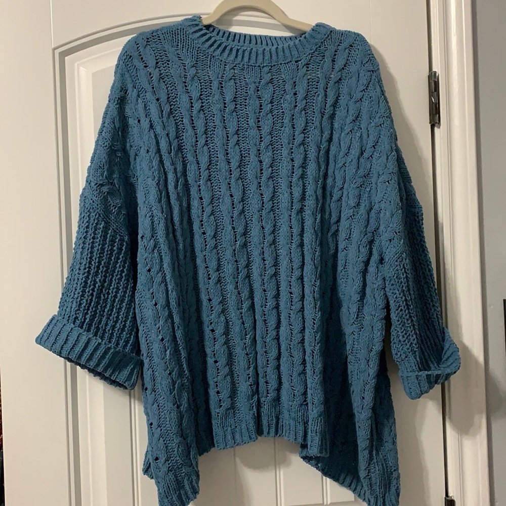 Oversized Chunky Knit Umgee Sweater